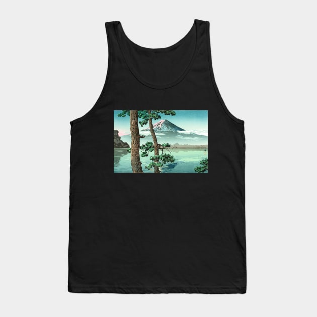 Mt Fuji from Lake Kawaguchi by Tsuchiya Koitsu Tank Top by Takeda_Art